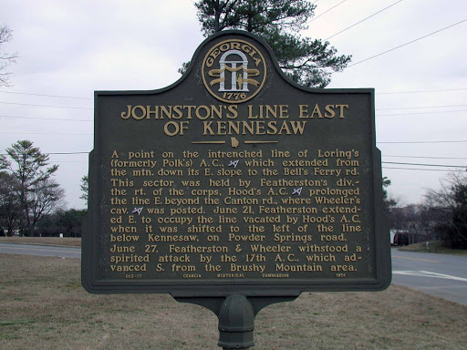 Johnston's Line East of Kennesaw