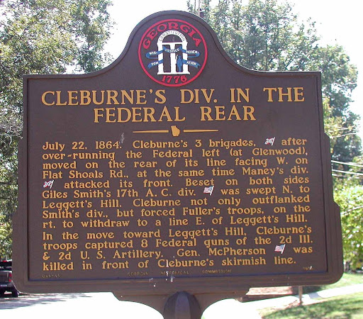 Cleburne's Div. in the Federal Rear