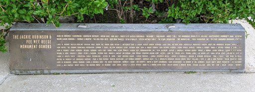 The Jackie Robinson & Pee Wee Reese Monument Donors