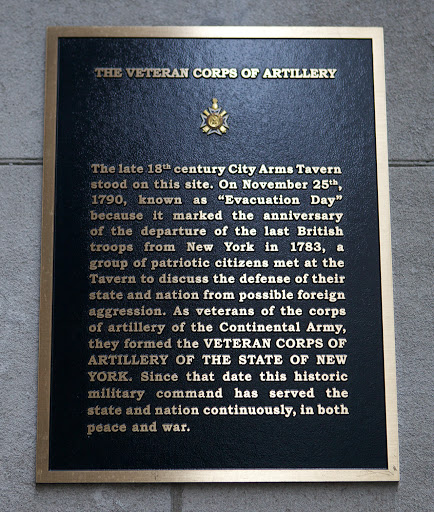 Dedicated NYC Plaque
