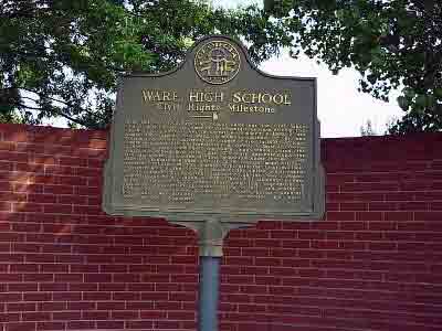 Ware High School Civil Rights Milestone