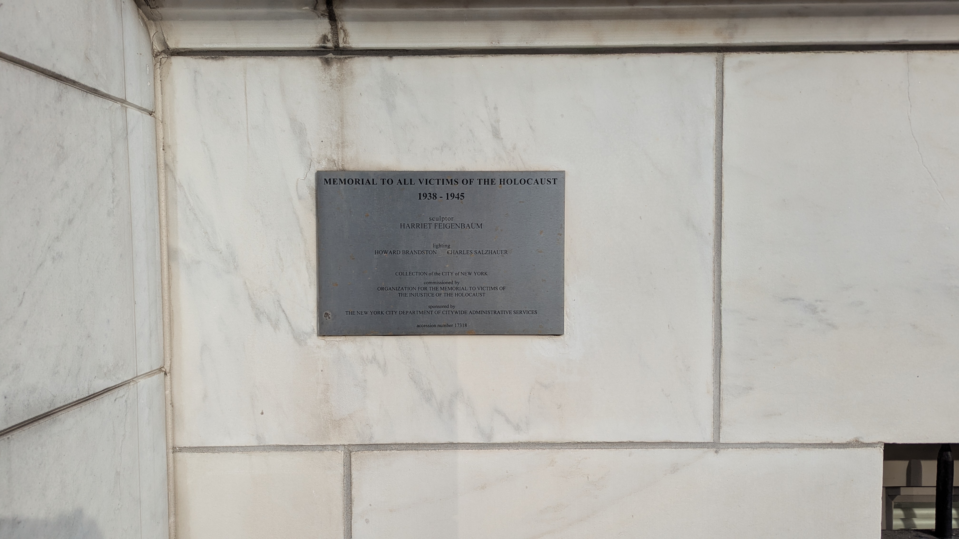 Memorial to All Victims of the Holocaust