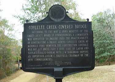 Coheelee Creek Covered Bridge (Side 1)