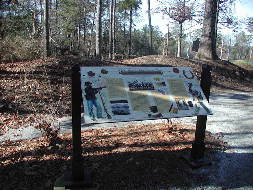Soldiers along the Chattahoochee River