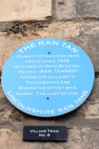 Plaque on 59 Main Road, Washingborough
