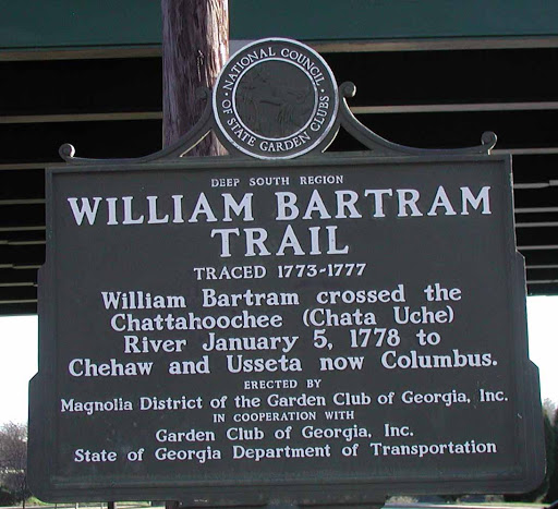 William Bartram Trail Traced 1773-1777