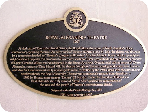 Royal Alexandra Theatre 1907