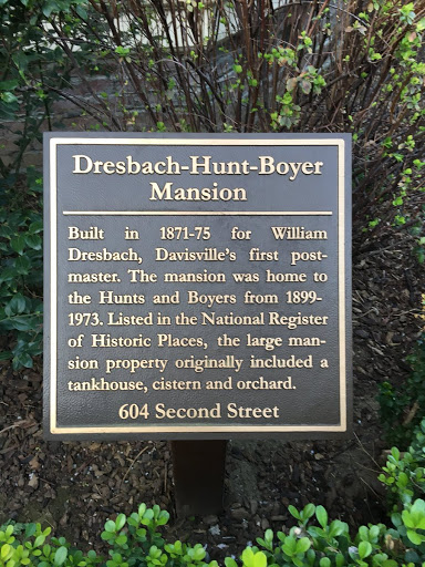 Dresbach-Hunt-Boyer Mansion, Davis
