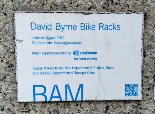 David Byrne Bike Racks