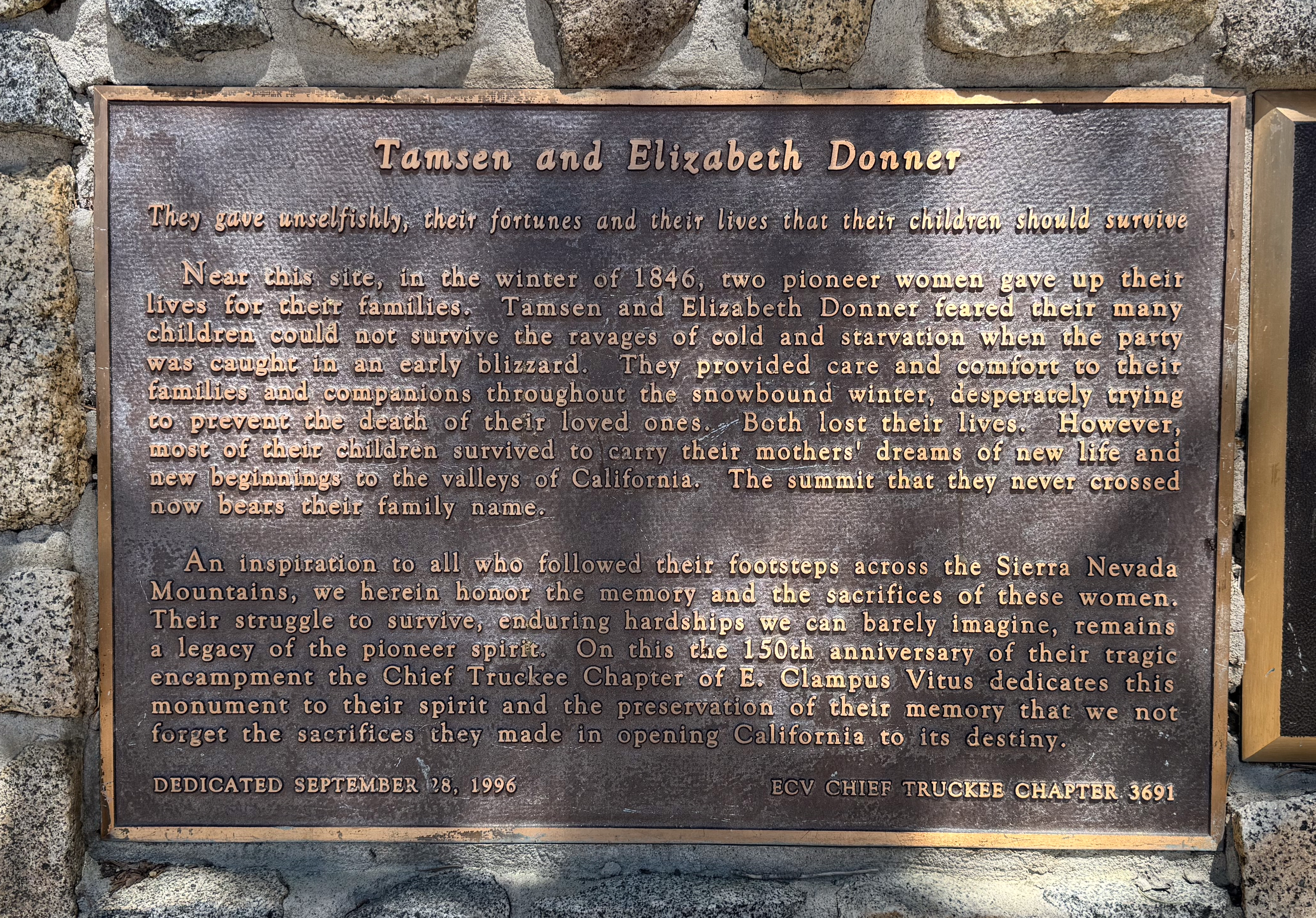 Tamsen and Elizabeth Donner