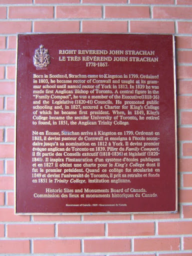 Right Reverend John Strachan 1778-1867