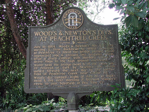 Wood's &amp; Newton's Divs. at Peachtree Creek