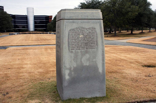 Federal Forces Capture Columbus Georgia (un-named stone monument)