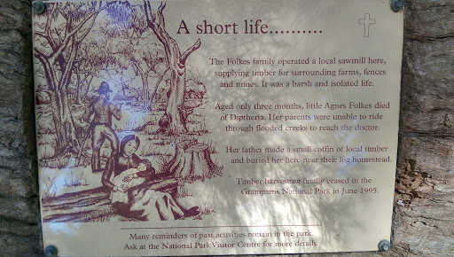 Grampians Grave Marker