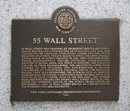 Dedicated NYC Plaque