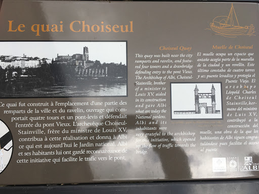 Le quai Choiuseul