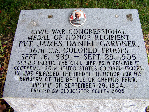 Civil War Congressional Medal of Honor Recipient Pvt James Daniel Gardner