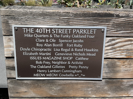 The 40th Street Parklet