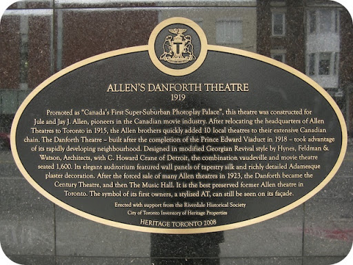 Allen's Danforth Theatre 1919