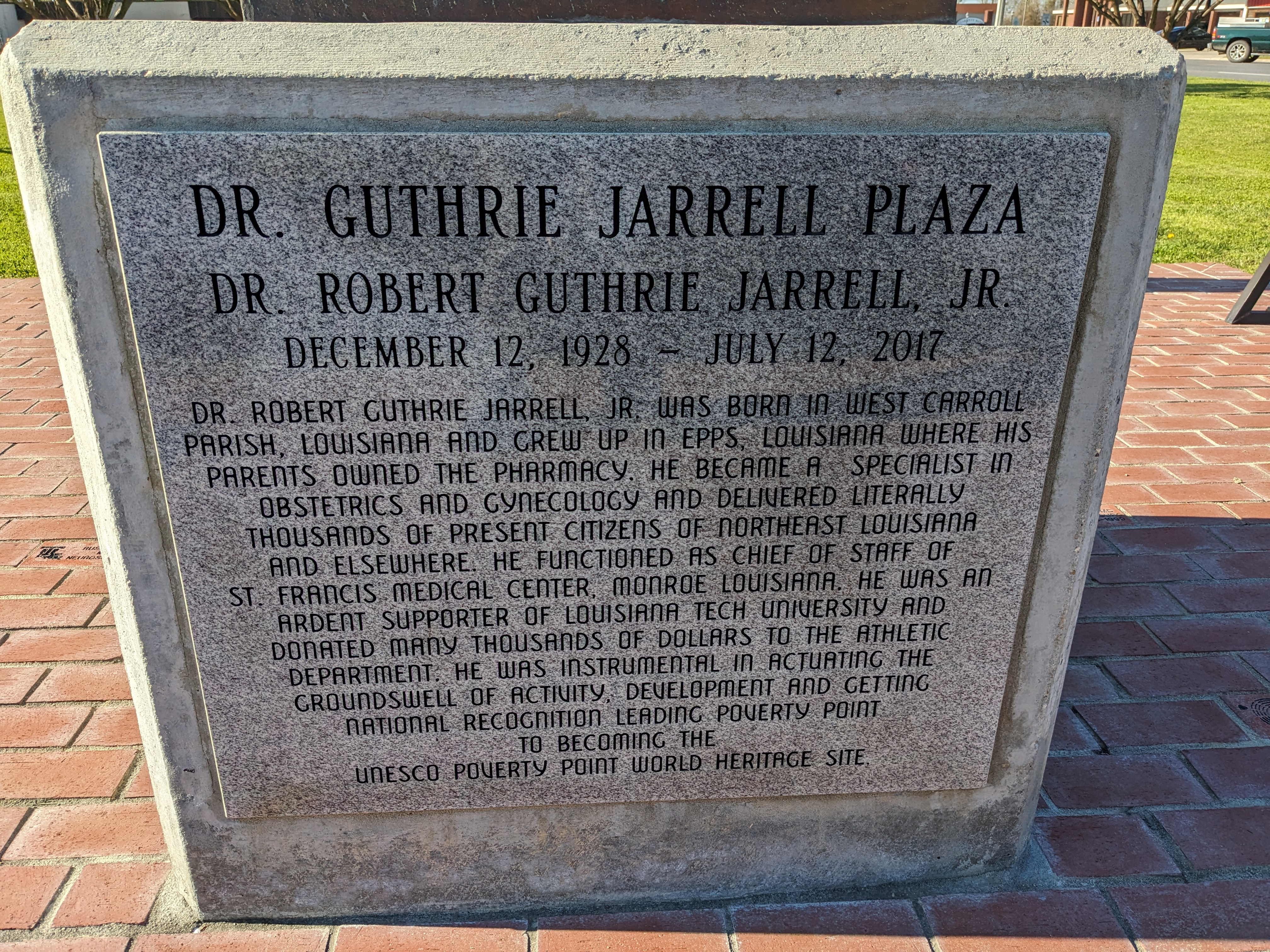 Dr. Guthrie Jarrell Plaza