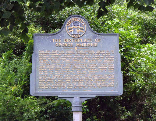 The Birthplace of George McDuffie