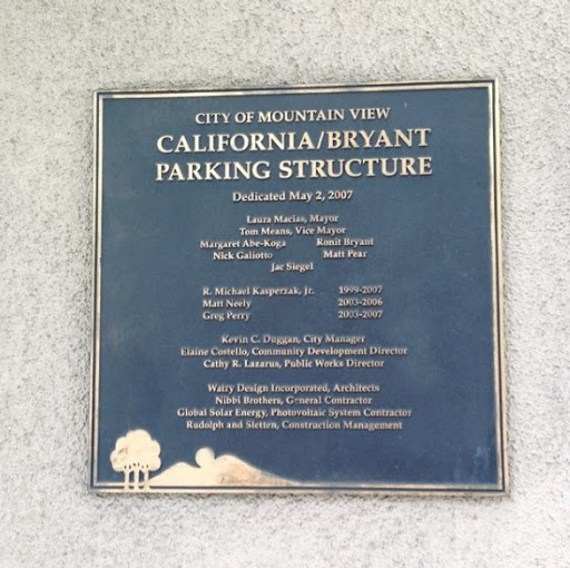 CALIFORNIA/BRYANT PARKING STRUCTURE