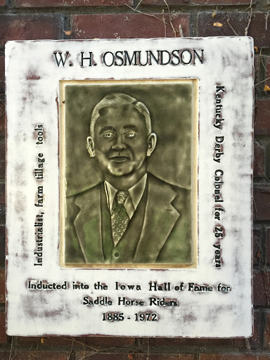W. H. Osmundson Plaque