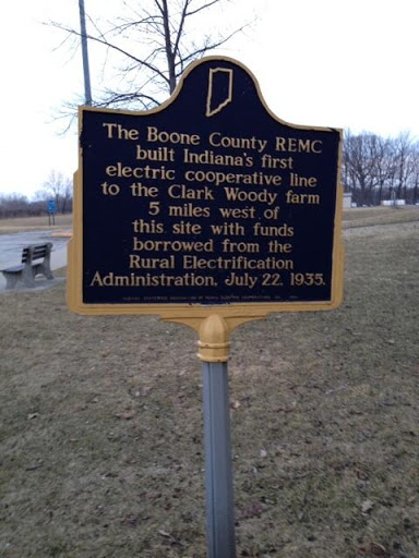 Indiana's First Electric Cooperative Line