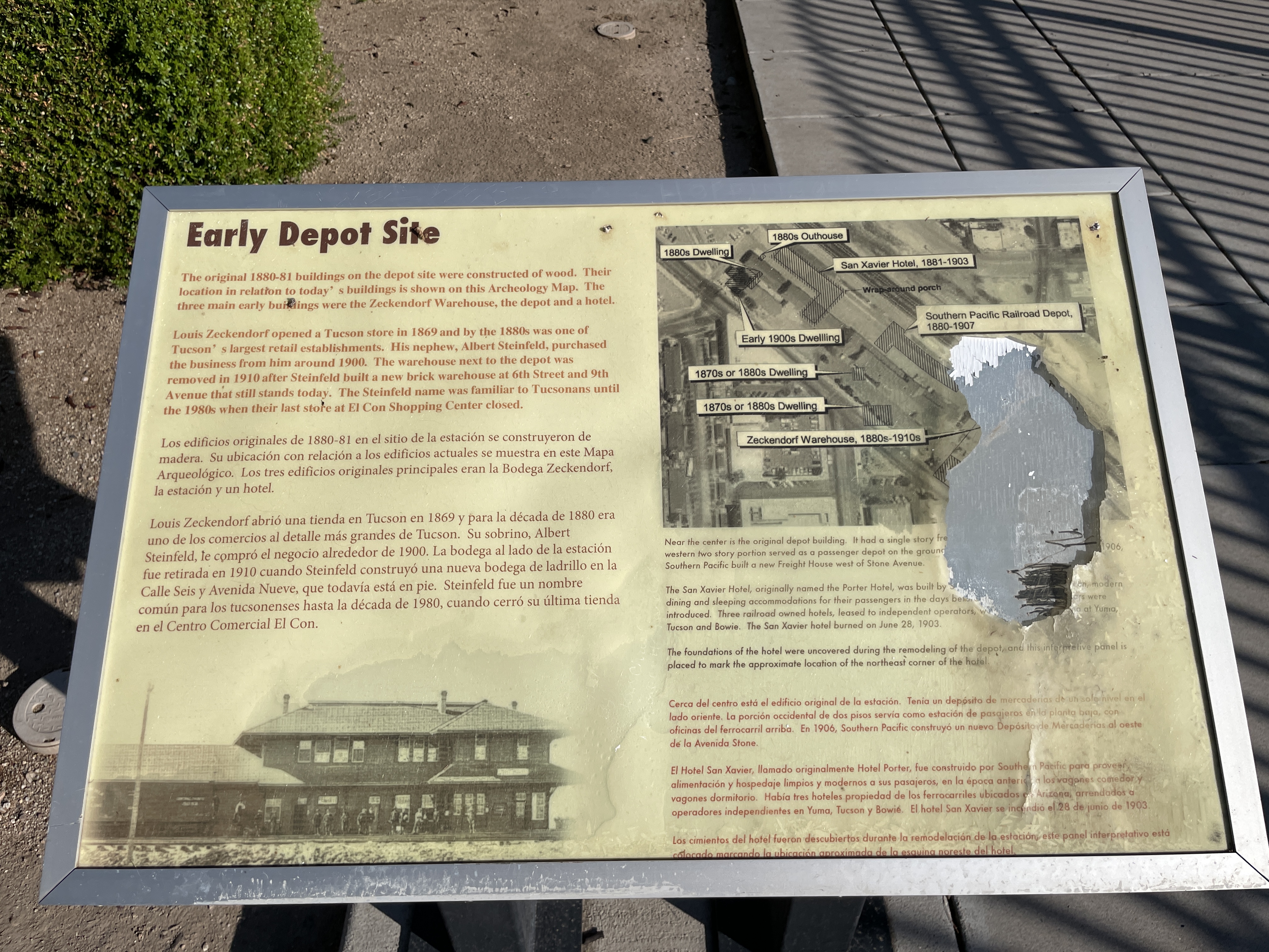 Early Depot Site