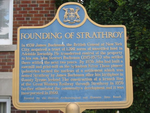 Founding of Strathroy
