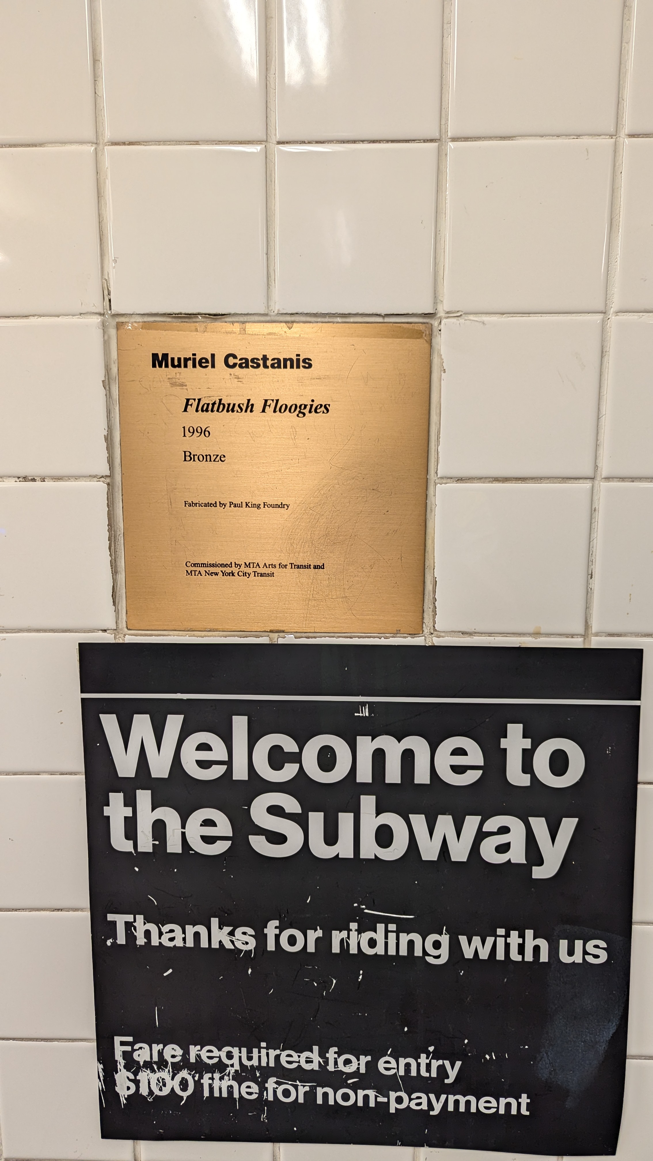 Muriel Castanis, "Flatbush Floogies"
