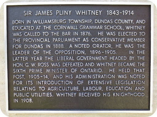 Sir James Pliny Whitney 1843-1914