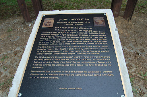 Camp Claiborne, LA  Birthplace of the 82nd and 101st Airborne Divisions