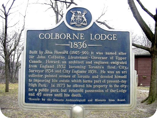 Colborne Lodge 1836