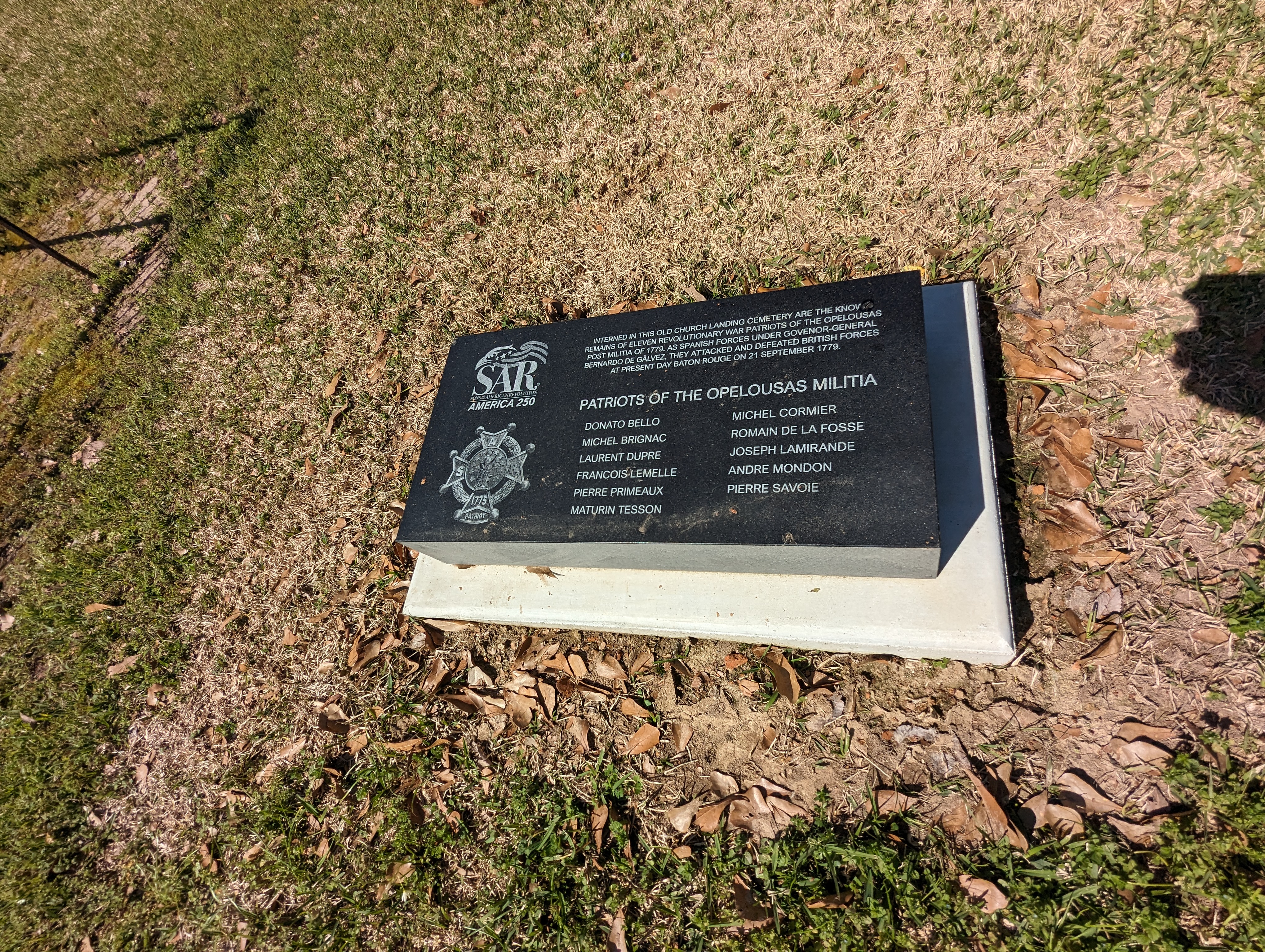 Patriots of the Opelousas Militia