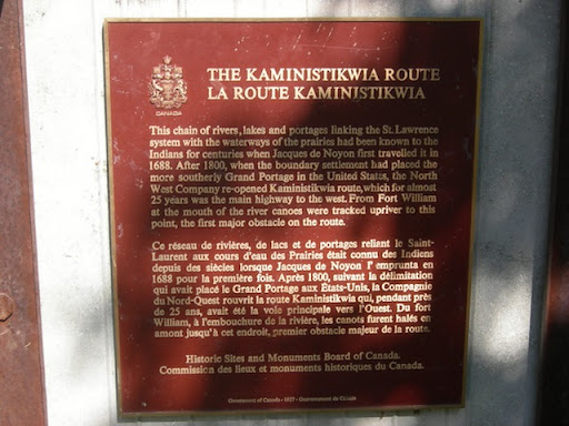 The Kaministikwia Route