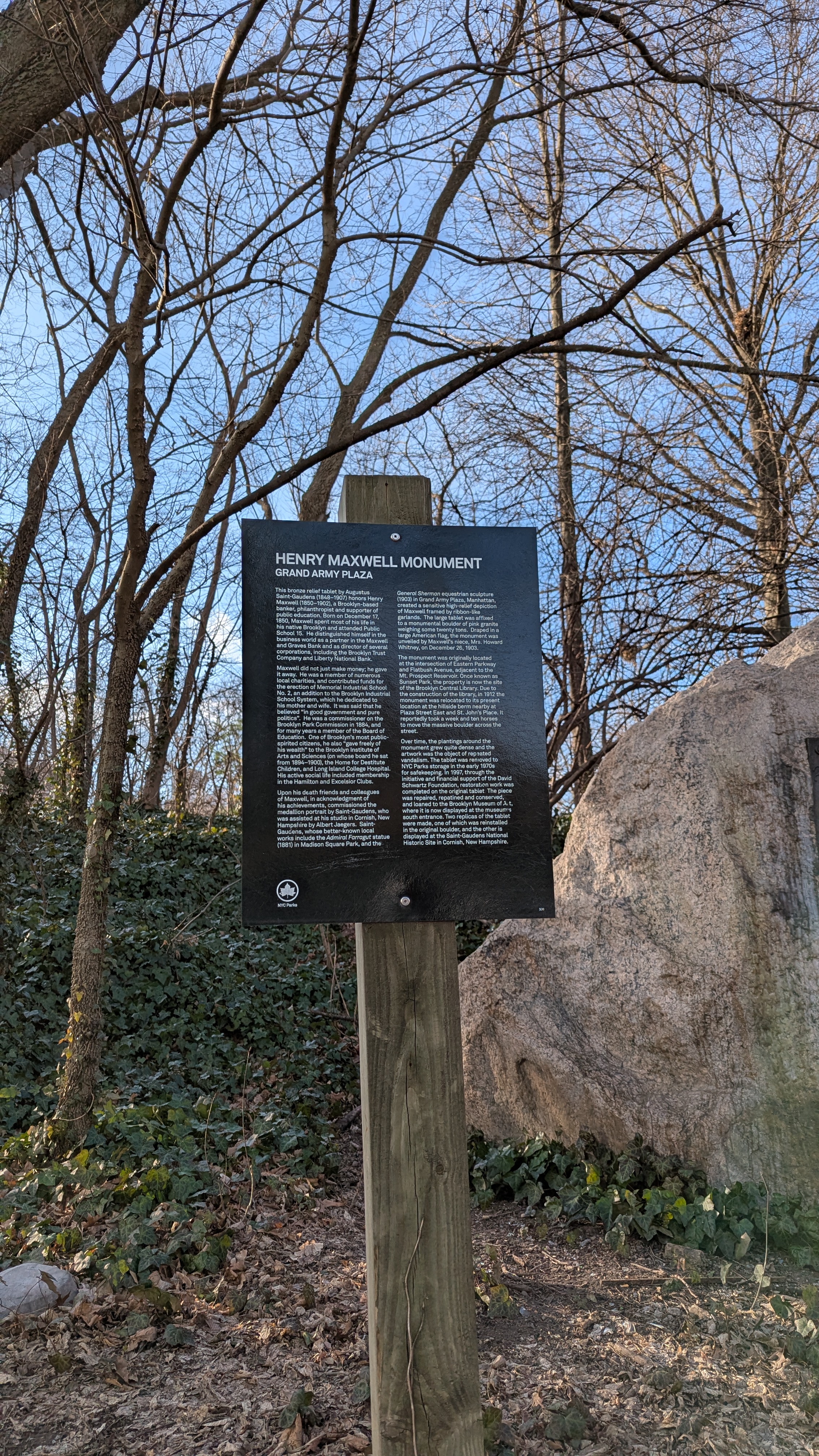 Henry Maxwell Monument