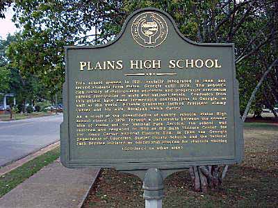 Plains High School Side 1