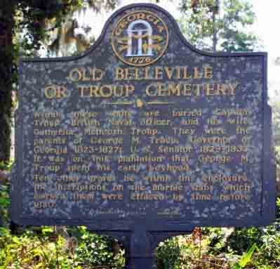 Old Belleville or Troup Cemetery