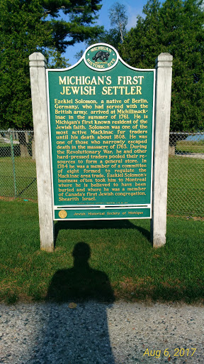 MICHIGAN'S FIRST JEWISH SETTLER
