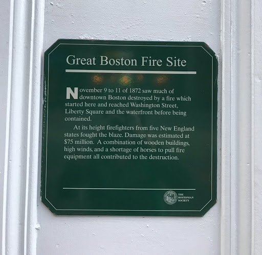 Great Boston Fire Site