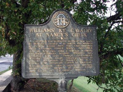 Williams' Ky. Cavalry at Nancy's Creek