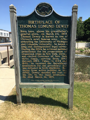 Birthplace of Thomas Edmund Dewey