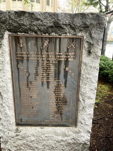 In honor of the patriots from Everett, Ma