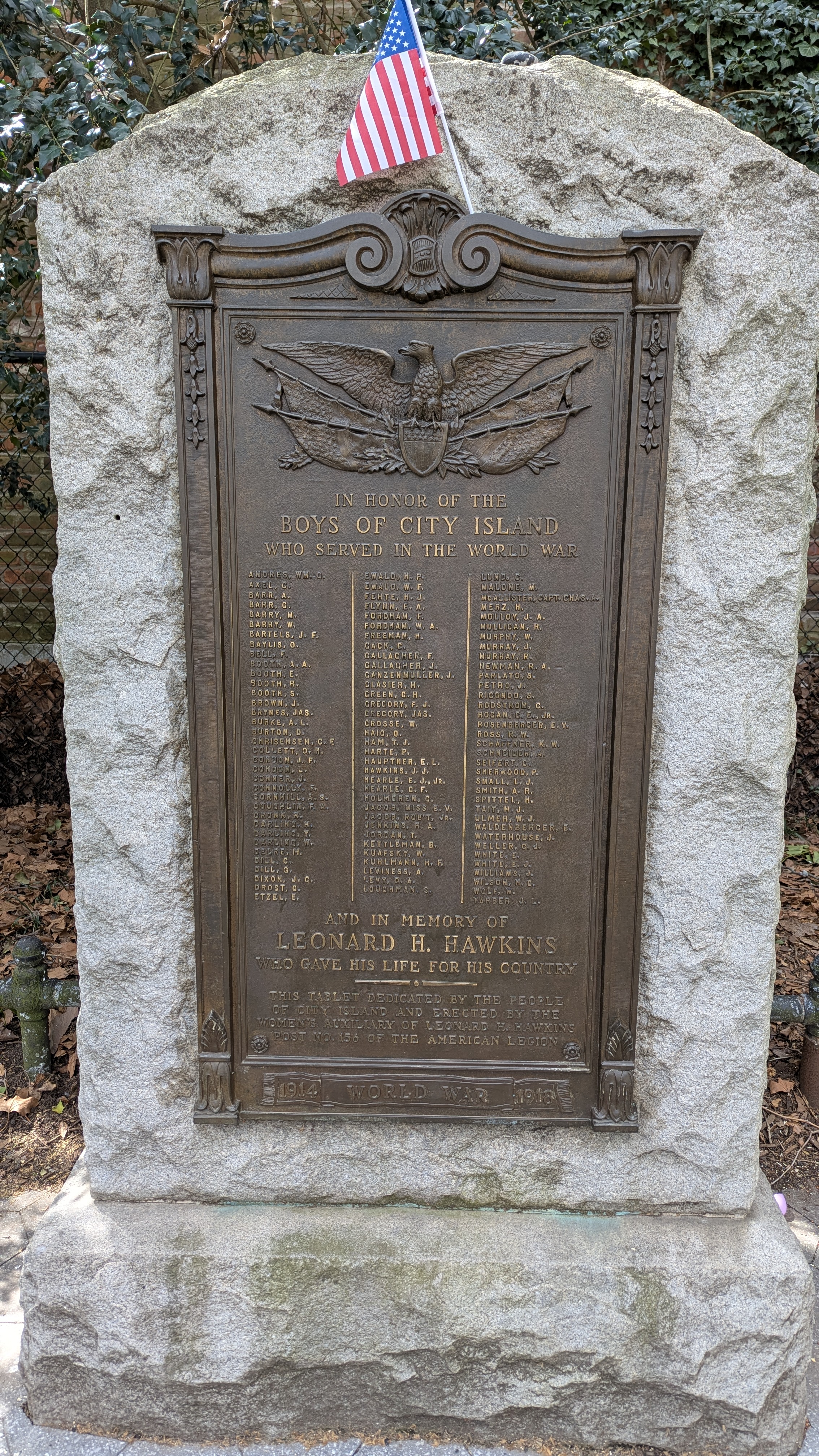 The Boys of City Island Who Served in the World War
