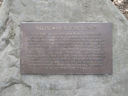 Historic Marker of Battle Pass