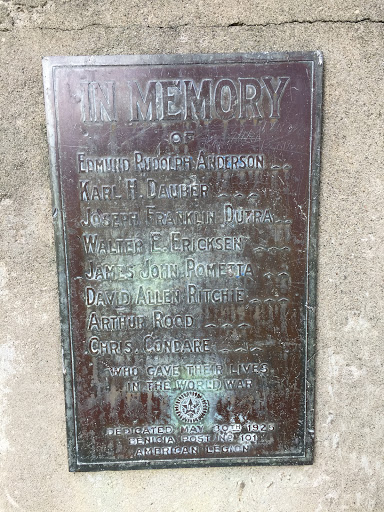 Benicia WWI Memorial