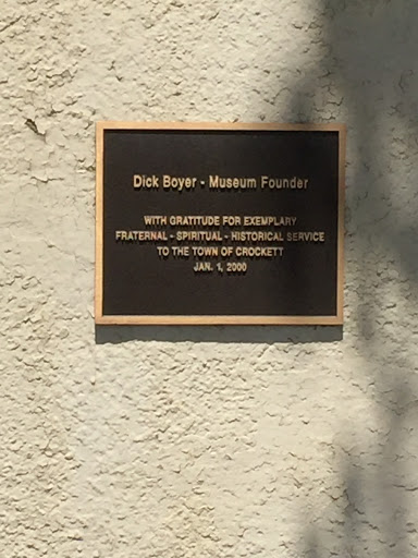 Dick Boyer Museum Founder Crockett