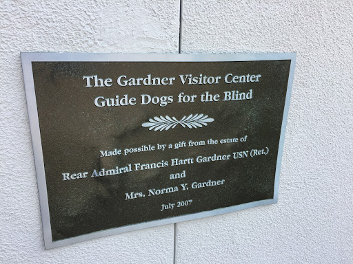 Gardner Visitor Center Guide Dogs for the Blind