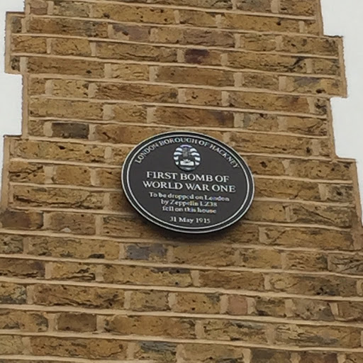 First Bomb of World War One